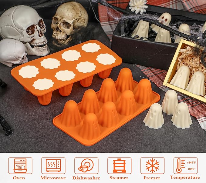 Boo-tiful Ghost Candy Molds – Perfect for Halloween Fun!