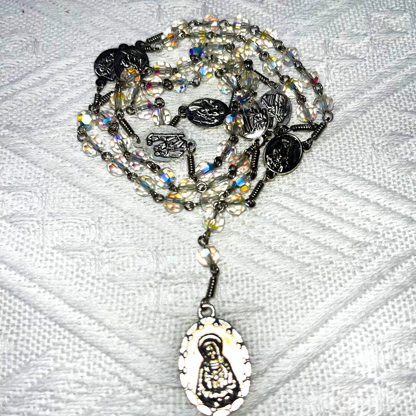 Handcrafted Wooden Catholic Rosary – St. Benedict Cross Prayer Beads