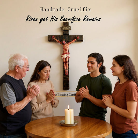 ✝️A Handmade Crucifix for Lenten Prayer & Reflection