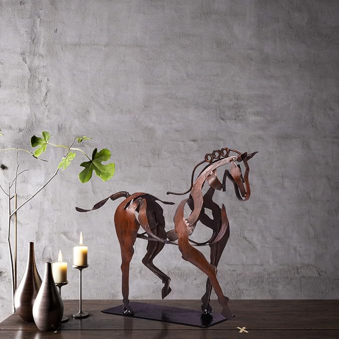 🌸Mother's Day Gift Alert! 🐎Handmade Metal Sculpture Horse