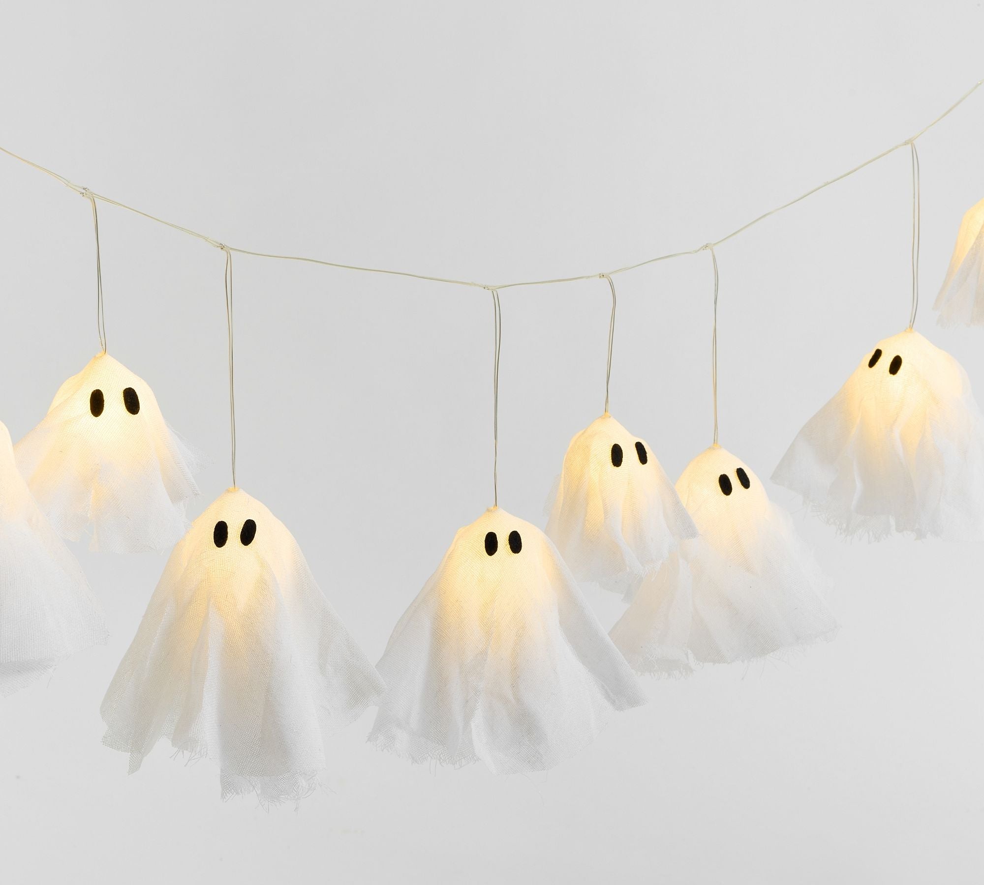 Lit Ghost String Lights
