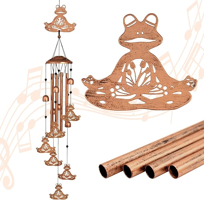 🐶 Dachshund Wind Chimes – Garden Gift🎉