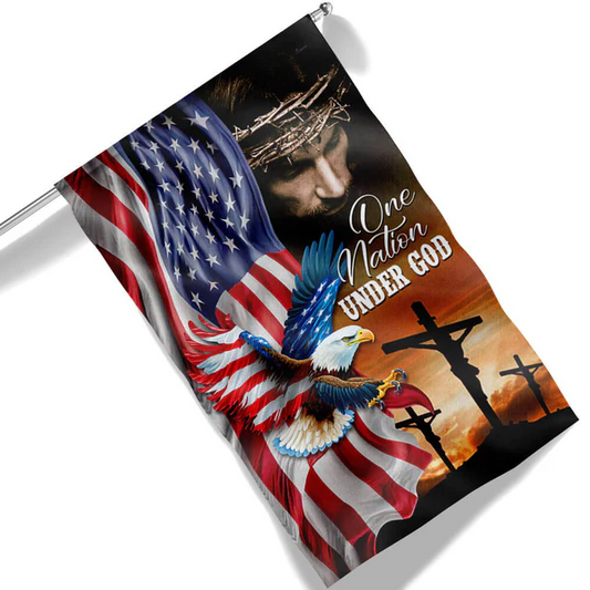 🦅 Christian American Eagle Flag 🇺🇸