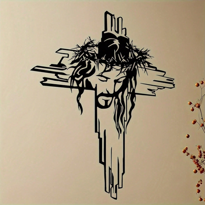 ✝️ Crown of Thorns Cross – A Symbol of Faith