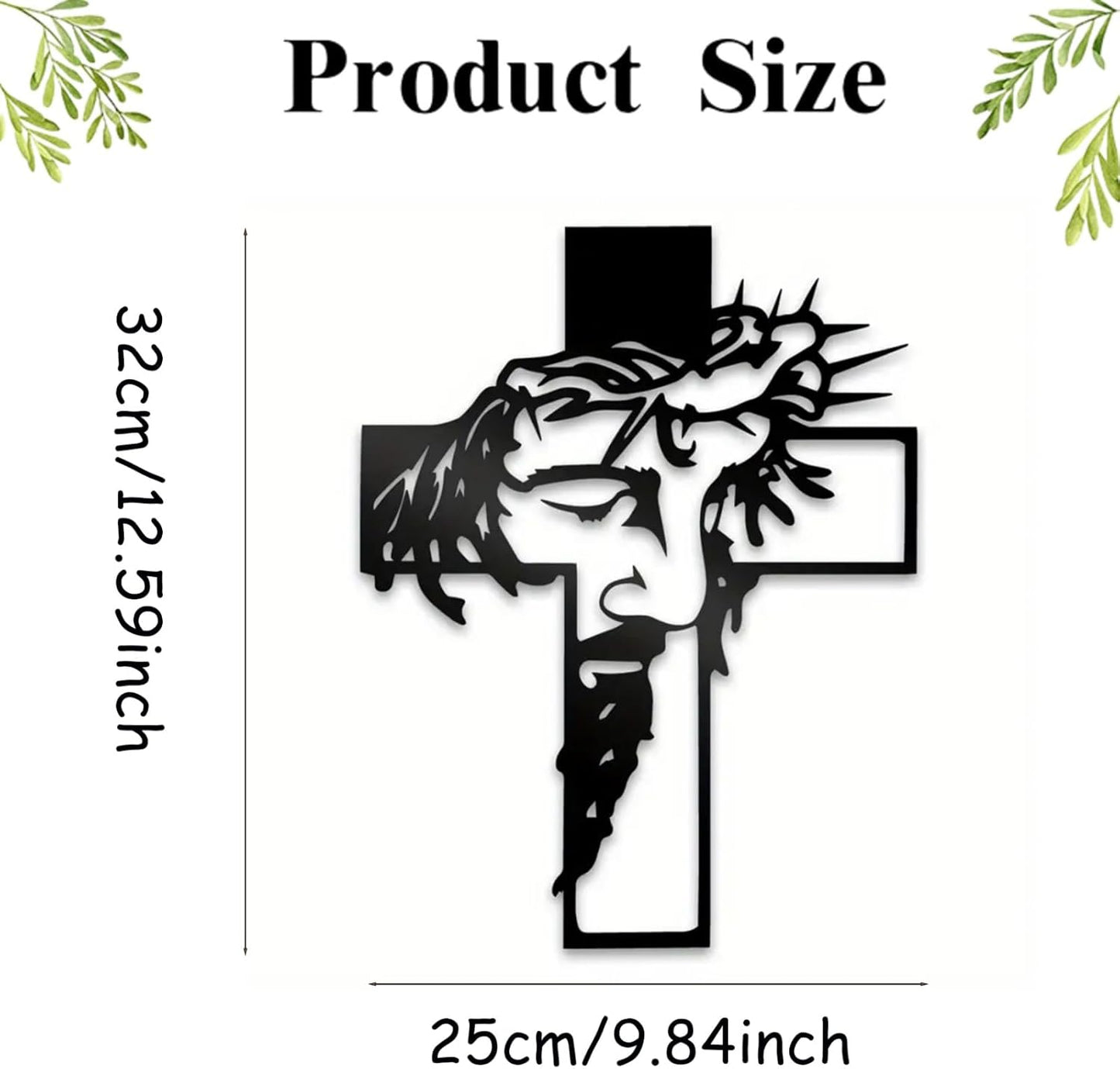 ✝️ Christian Metal Cross Wall Art Collection
