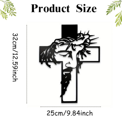 ✝️ Christian Metal Cross Wall Art Collection