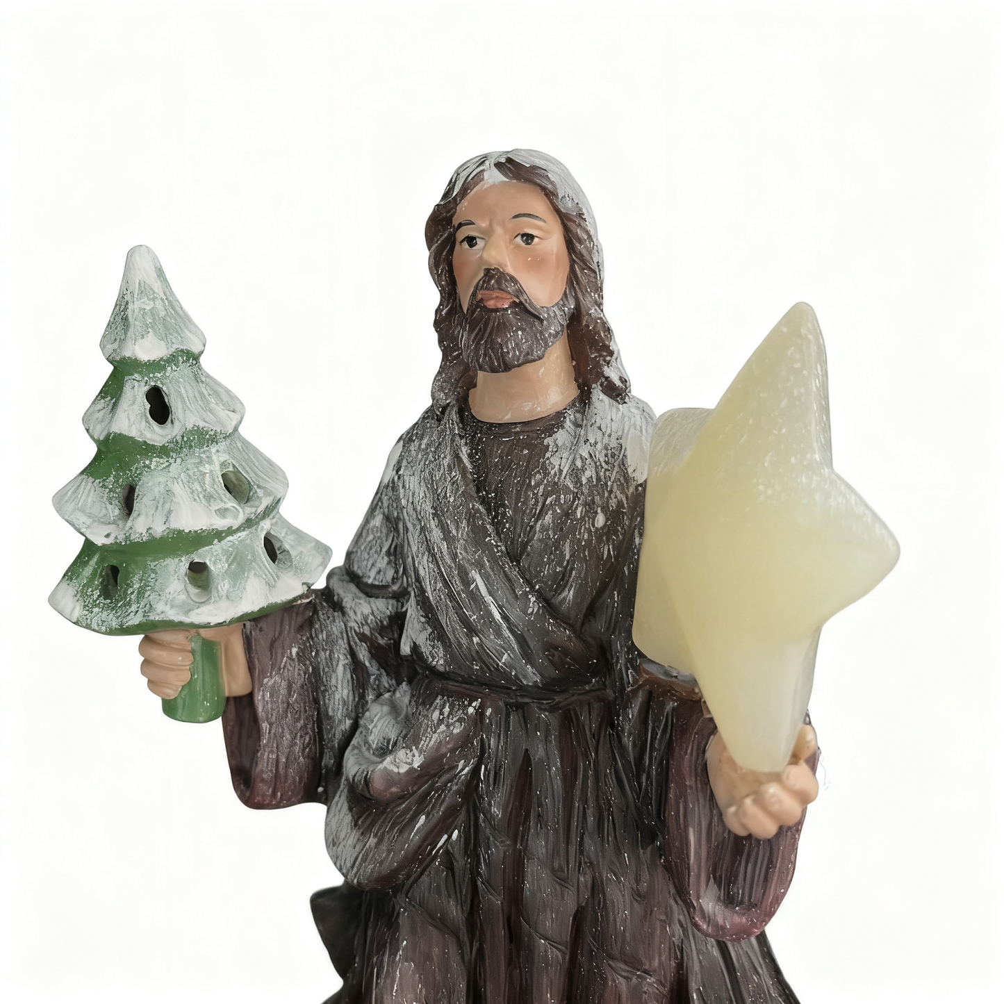 🎄【Christmas Eve Light】Glowing Christmas Statue of Jesus