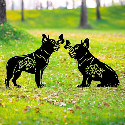 🐾Dachshund Metal Garden Stakes - Rust Proof Outdoor Dog Decor for Yard & Patio🍂