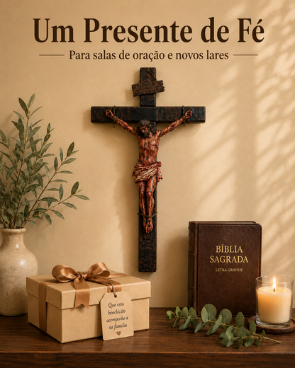 ✝️Crucifijo de Jesús hecho a mano — Recuerda su sacrificio