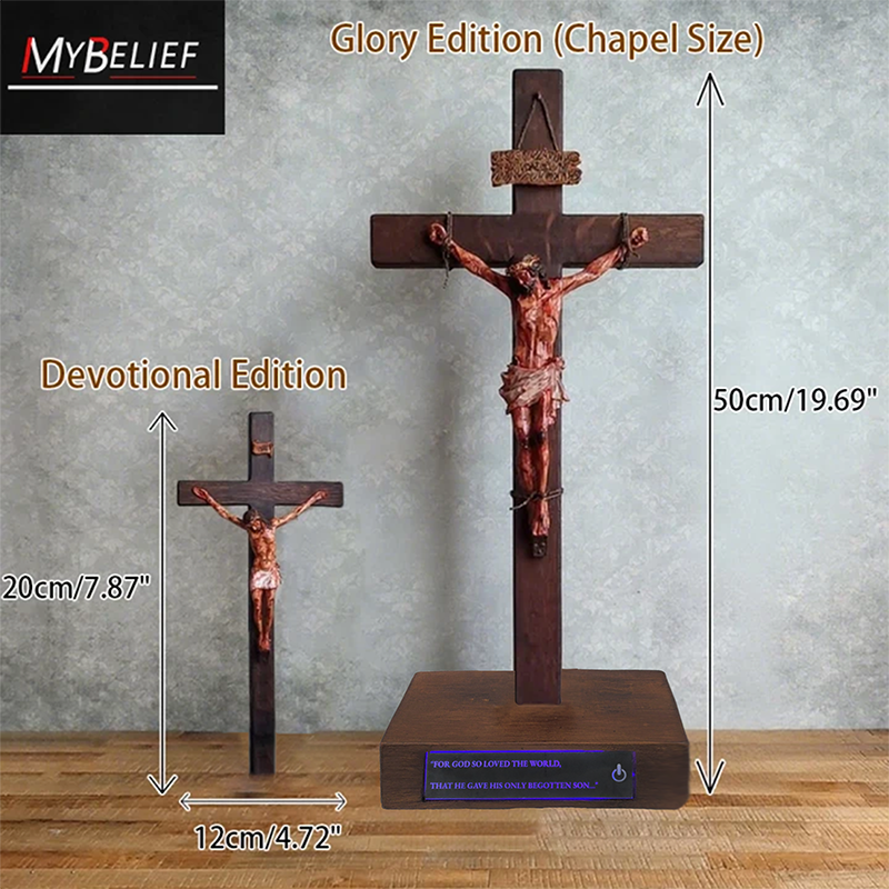 ✝️Handmade - Jesus Cross Crucifixion