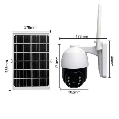 🎥 Limited Time Half Price - Smart Wireless Solar Surveillance Camera