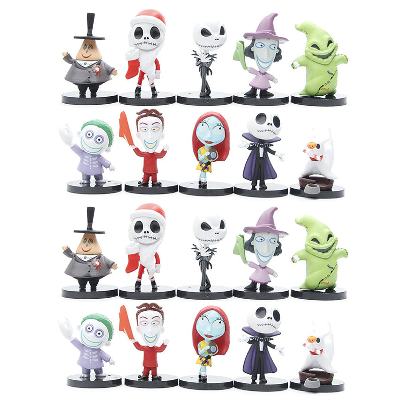 "Spooky & Jolly Collectible Set – 10-Piece Collection"