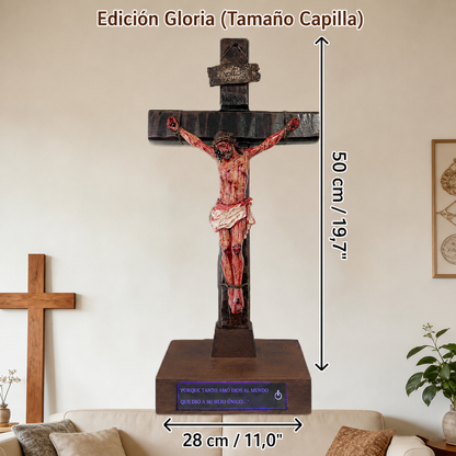 ✝️Crucifijo de Jesús hecho a mano — Recuerda su sacrificio