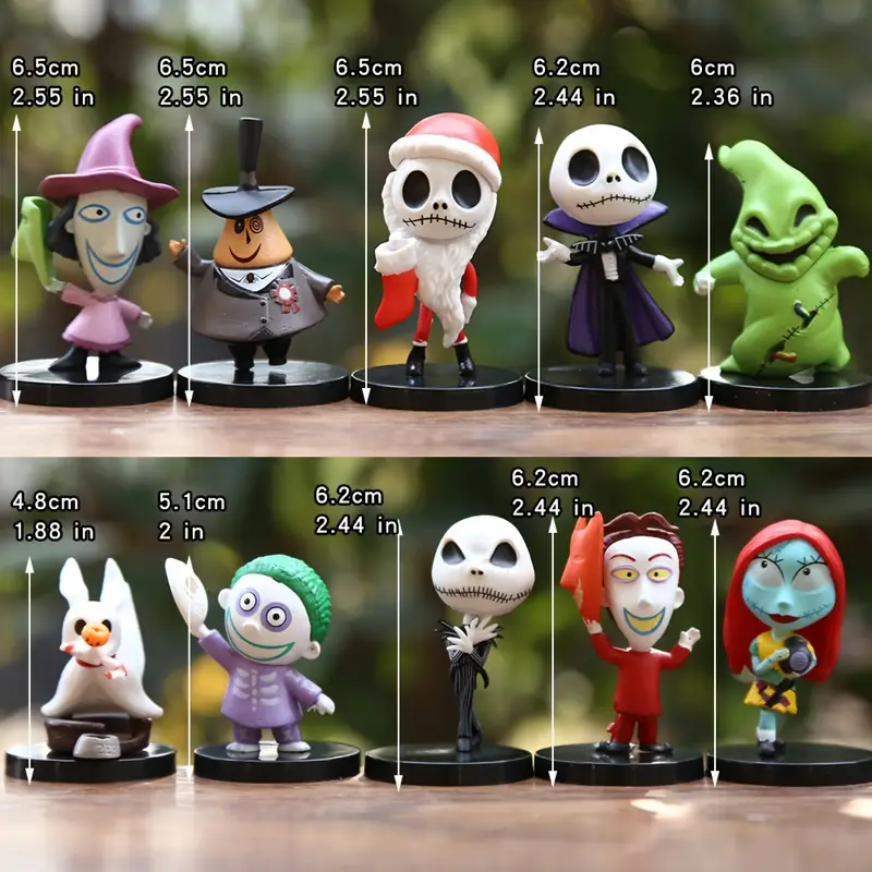 "Spooky & Jolly Collectible Set – 10-Piece Collection"