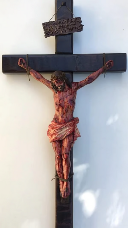 ✝️Handmade Devotional Crucifix for Prayer & Home Altar