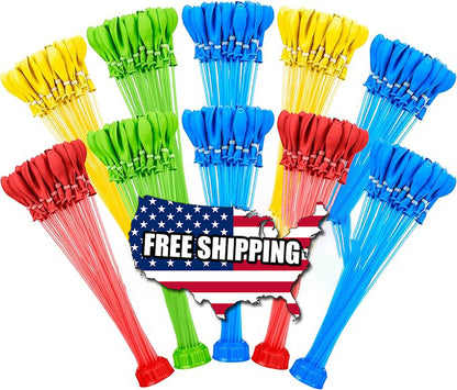 💦Unleash a Water Balloon Battle – 350 Quick-Fill Balloons